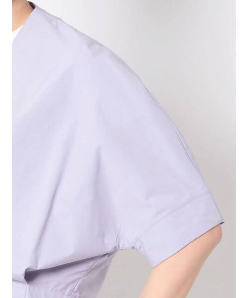 ELENDEEK（エレンディーク）の「タックカーディガンブルゾン（ブルゾン・レディース・ブラック/ラベンダー/ベージュ・FREE）」の18枚目の写真