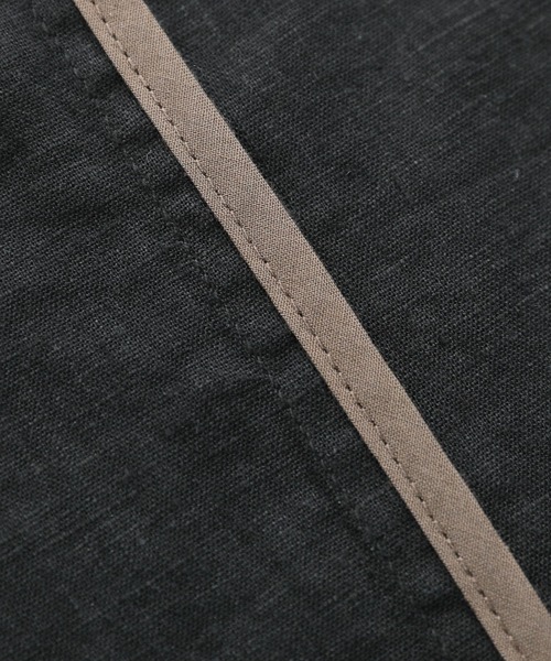 osharewalker（オシャレウォーカー）の「【廃盤】『風合いリネン混ジレベスト』（ベスト・レディース・ブラック/モカ・FREE）」の21枚目の写真