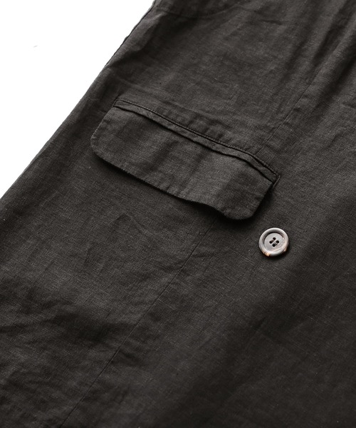 osharewalker（オシャレウォーカー）の「【廃盤】『風合いリネン混ジレベスト』（ベスト・レディース・ブラック/モカ・FREE）」の22枚目の写真