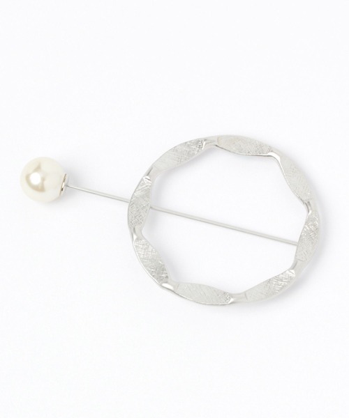 studio CLIP(スタディオクリップ)の「デザインリングブローチ(ブローチ/コサージュ・レディース・その他1/その他2・FREE)」の7枚目の写真