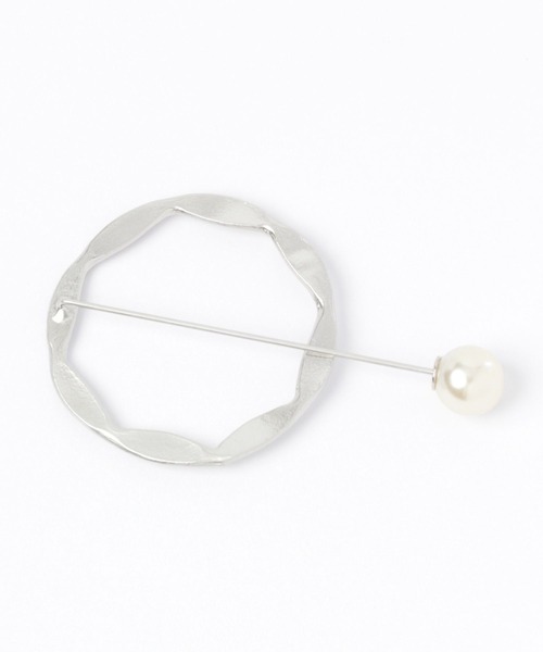 studio CLIP(スタディオクリップ)の「デザインリングブローチ(ブローチ/コサージュ・レディース・その他1/その他2・FREE)」の3枚目の写真