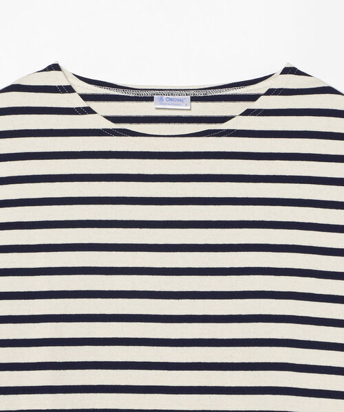 ORCIVAL（オーシバル）の「ORCIVAL / Crewneck Long Sleeve（Tシャツ/カットソー・メンズ・ホワイト/ネイビー/オフホワイト・4/3/5）」の7枚目の写真