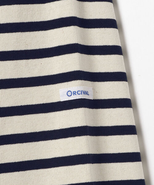 ORCIVAL（オーシバル）の「ORCIVAL / Crewneck Long Sleeve（Tシャツ/カットソー・メンズ・ホワイト/ネイビー/オフホワイト・4/3/5）」の10枚目の写真