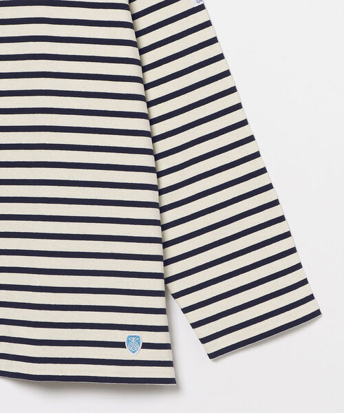 ORCIVAL（オーシバル）の「ORCIVAL / Crewneck Long Sleeve（Tシャツ/カットソー・メンズ・ホワイト/ネイビー/オフホワイト・4/3/5）」の9枚目の写真