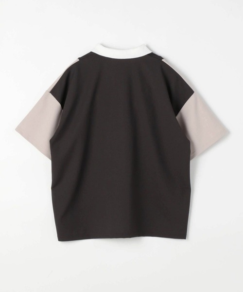 179/WG（イチナナキュウダブルジー）の「ブロッキングポロシャツ（ポロシャツ・レディース・チャコールグレー/グリーン/ボルドー・FREE）」の7枚目の写真