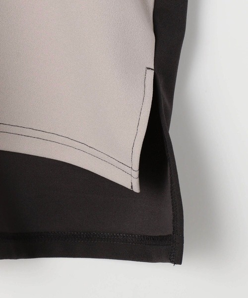 179/WG（イチナナキュウダブルジー）の「ブロッキングポロシャツ（ポロシャツ・レディース・チャコールグレー/グリーン/ボルドー・FREE）」の10枚目の写真