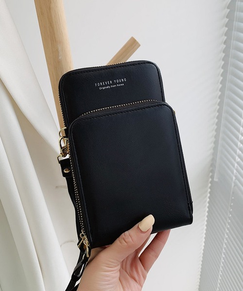 ANOTHER S(アナザーエス)の「長財布&スマホケース一体型ショルダーバッグ(ショルダーバッグ・レディース・ピンク/ベージュ/ブラック・FREE)」の9枚目の写真