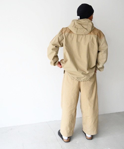 CANAL JEAN（キャナルジーン）の「choice_cnl(チョイス) 配色アノラックパーカー（マウンテンパーカー・レディース・ベージュ/カーキ・ONE SIZE）」の18枚目の写真