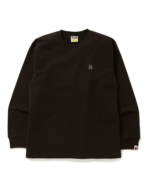 A BATHING APE(アベイシングエイプ)の「SHARK ONE POINT L/S TEE M(Tシャツ/カットソー・メンズ・ブラック/ホワイト/グレー/ブラウン/オリーブ/ピンク・LARGE/SMALL/MEDIUM/X-LARGE/XX-LARGE/XXX-LARGE)」の5枚目の写真