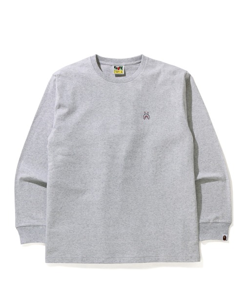 A BATHING APE(アベイシングエイプ)の「SHARK ONE POINT L/S TEE M(Tシャツ/カットソー・メンズ・ブラック/ホワイト/グレー/ブラウン/オリーブ/ピンク・LARGE/SMALL/MEDIUM/X-LARGE/XX-LARGE/XXX-LARGE)」の4枚目の写真