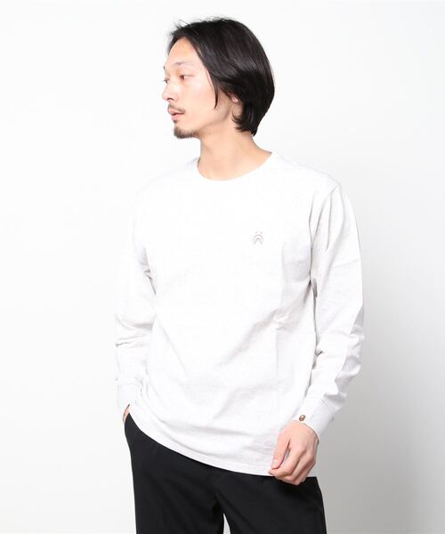 A BATHING APE(アベイシングエイプ)の「SHARK ONE POINT L/S TEE M(Tシャツ/カットソー・メンズ・ブラック/ホワイト/グレー/ブラウン/オリーブ/ピンク・LARGE/SMALL/MEDIUM/X-LARGE/XX-LARGE/XXX-LARGE)」の17枚目の写真