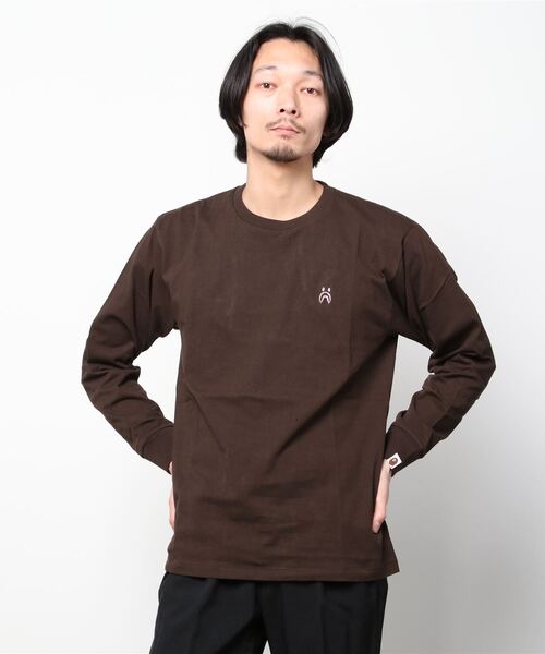 A BATHING APE(アベイシングエイプ)の「SHARK ONE POINT L/S TEE M(Tシャツ/カットソー・メンズ・ブラック/ホワイト/グレー/ブラウン/オリーブ/ピンク・LARGE/SMALL/MEDIUM/X-LARGE/XX-LARGE/XXX-LARGE)」の18枚目の写真