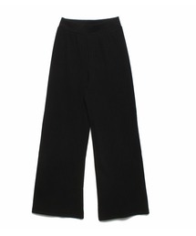 【Hanes/ヘインズ】HW9-T303 LONG PANTS/リブワイドパンツ/レディース