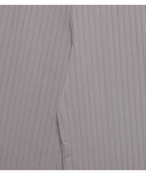 JUGLANS(ユグランス)の「【Hanes/ヘインズ】HW9-T303 LONG PANTS/リブワイドパンツ/レディース(その他パンツ・レディース・ベージュ/ライトグレー/ブラック・FREE)」の7枚目の写真