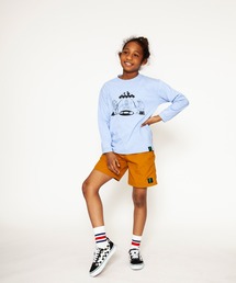 JUNKSOUL | 国内プリント オッサンとクマのレコード池での釣り対決ロンT(M4)(Tシャツ/カットソー)