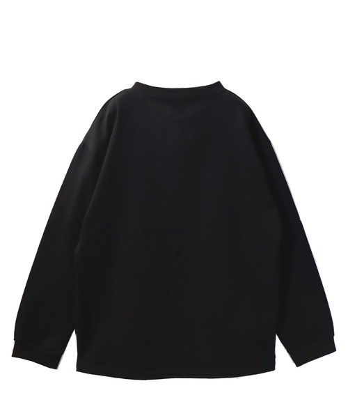 JUNKSOUL（ジャンクソウル）の「国内プリント オッサンとクマのレコード池での釣り対決ロンT(M4)（Tシャツ/カットソー・キッズ・ベージュ/オレンジ/ライトイエロー/ブラック/カーキ/杢グレー/ライトブルー/ホワイト・100cm/110cm/120cm/130cm/140cm/150cm/160cm）」の14枚目の写真