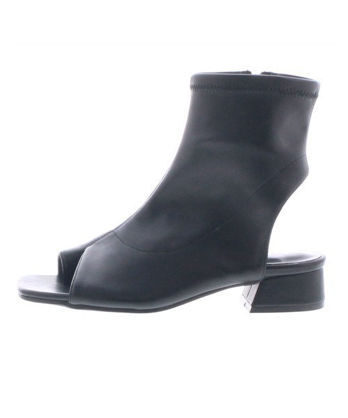 JELLY BEANS(ジェリービーンズ)の「ストレッチトングブーツサンダル(210-329)JELLY BEANS(ジェリービーンズ)(サンダル・レディース・ブラック/アイボリー/グレイッシュベージュ・LL/S/M/L)」の5枚目の写真