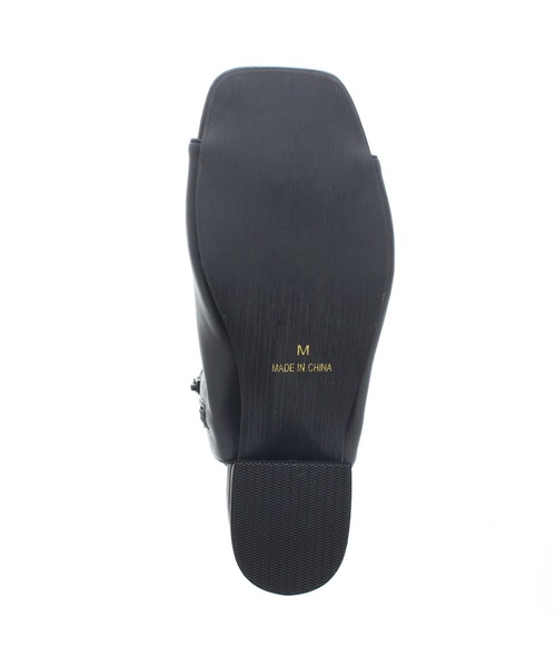 JELLY BEANS(ジェリービーンズ)の「ストレッチトングブーツサンダル(210-329)JELLY BEANS(ジェリービーンズ)(サンダル・レディース・ブラック/アイボリー/グレイッシュベージュ・LL/S/M/L)」の8枚目の写真