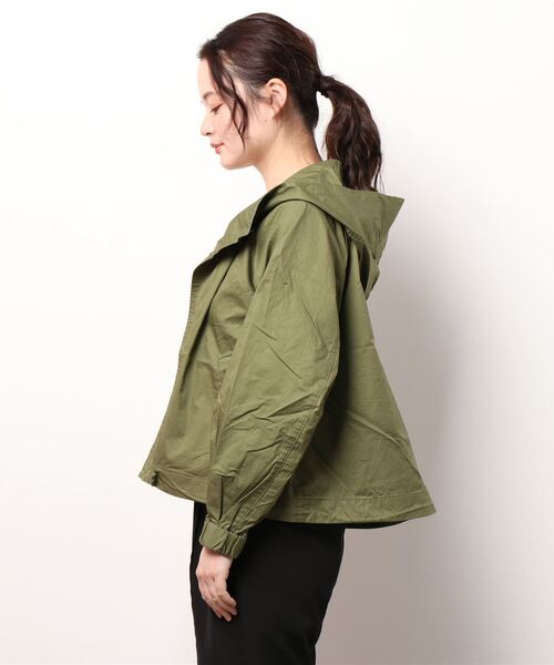 Samansa Mos2（サマンサ モスモス）の「マウンテンパーカー（マウンテンパーカー・レディース・オフホワイト/カーキ/イエロー/ベージュ・ﾌﾘ-）」の8枚目の写真