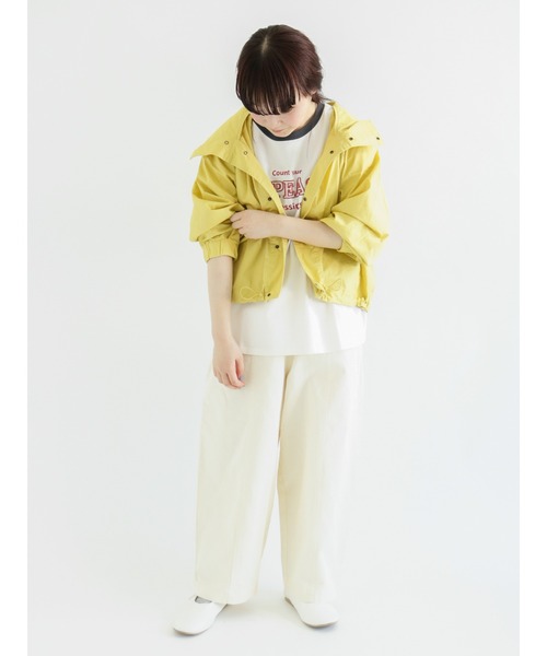 Samansa Mos2（サマンサ モスモス）の「マウンテンパーカー（マウンテンパーカー・レディース・オフホワイト/カーキ/イエロー/ベージュ・ﾌﾘ-）」の16枚目の写真