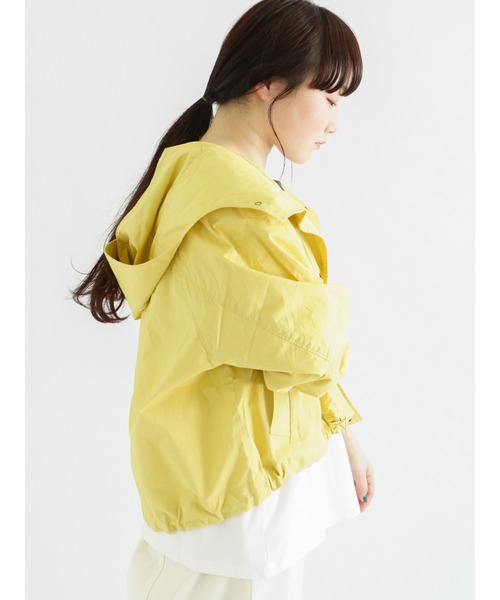 Samansa Mos2（サマンサ モスモス）の「マウンテンパーカー（マウンテンパーカー・レディース・オフホワイト/カーキ/イエロー/ベージュ・ﾌﾘ-）」の13枚目の写真