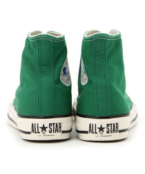 CONVERSE（コンバース）の「CONVERSE（コンバース）AS STAR US COLORS HI/オールスターUSカラーズHI（スニーカー・レディース・ライトグレー/グリーン・4/5/5.5/4.5）」の3枚目の写真