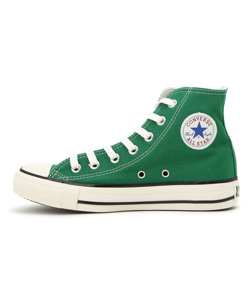 CONVERSE（コンバース）の「CONVERSE（コンバース）AS STAR US COLORS HI/オールスターUSカラーズHI（スニーカー・レディース・ライトグレー/グリーン・4/5/5.5/4.5）」の5枚目の写真