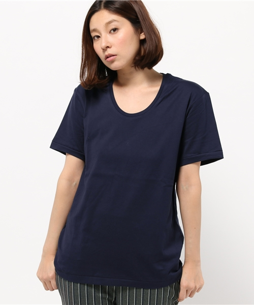 WEGO（ウィゴー）の「WEGO/ファインカウントTシャツ（Tシャツ/カットソー・メンズ・ネイビー/ワイン・MEDIUM/LARGE）」の3枚目の写真