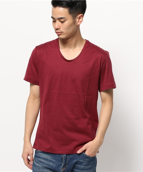 WEGO（ウィゴー）の「WEGO/ファインカウントTシャツ（Tシャツ/カットソー・メンズ・ネイビー/ワイン・MEDIUM/LARGE）」の10枚目の写真