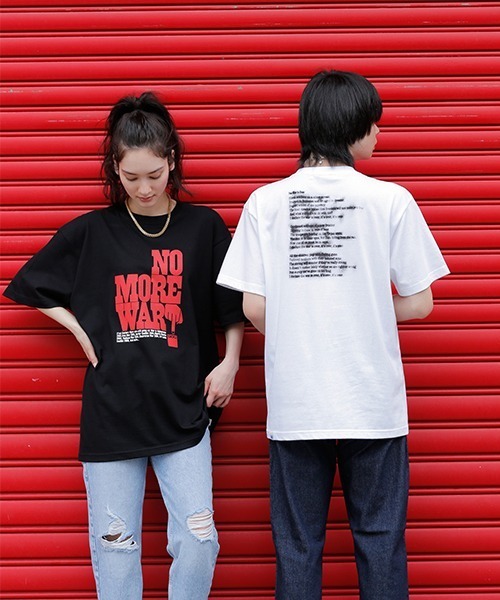 GDC（ジーディーシー）の「NO MORE WAR TEE（Tシャツ/カットソー・メンズ・ホワイト/ブラック・SMALL/MEDIUM/LARGE/X-LARGE）」の21枚目の写真
