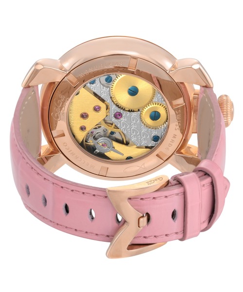 GaGa Milano 手巻き時計 ピンク NEW