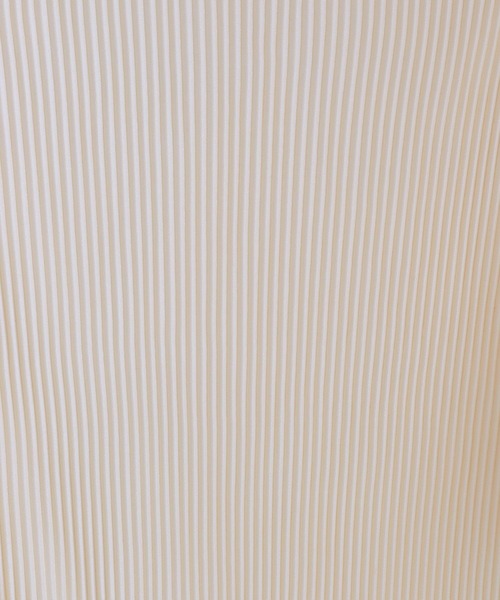 Andemiu（アンデミュウ）の「プリーツカットソー294517（Tシャツ/カットソー・レディース・グレー/アイボリー/ブラウン・FREE）」の7枚目の写真