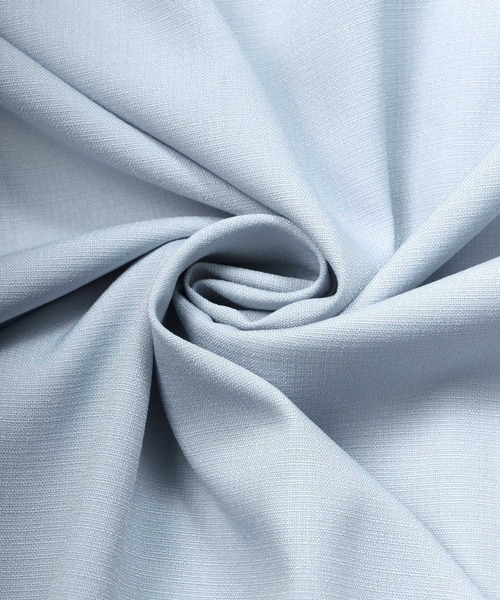 SITRY(シトリー)の「wide silhouette Drape Band Collar shirt/ワイドシルエット ドレープ バンドカラー 半袖 シャツ(シャツ/ブラウス・メンズ・チャコールグレー/ブラウン/サックスブルー/ベージュ/ブルー/ブラウン系その他・M/L)」の13枚目の写真