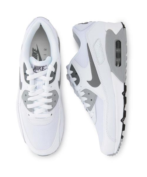 NIKE（ナイキ）の「[ナイキ]NIKE エアマックス 90 エッセンシャル スニーカー（スニーカー・レディース・ネイビー/ホワイト・23cm/24cm/25cm）」の2枚目の写真