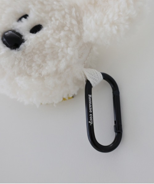 Brunch Brother(ブランチブラザー)の「AirPods用ポーチ・リトルペーパー/ROMANE(ロマネ)(ヘッドフォン/イヤホン・レディース・ホワイト/グレー・FREE)」の6枚目の写真