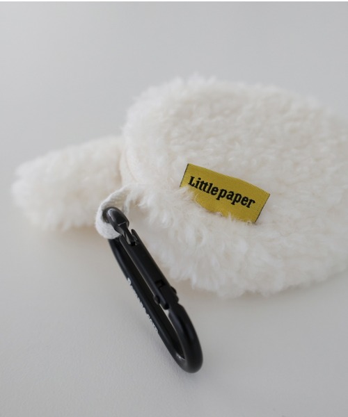 Brunch Brother(ブランチブラザー)の「AirPods用ポーチ・リトルペーパー/ROMANE(ロマネ)(ヘッドフォン/イヤホン・レディース・ホワイト/グレー・FREE)」の7枚目の写真