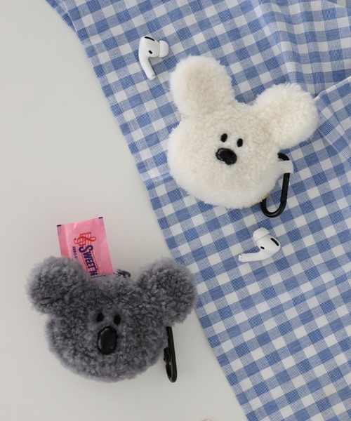 Brunch Brother(ブランチブラザー)の「AirPods用ポーチ・リトルペーパー/ROMANE(ロマネ)(ヘッドフォン/イヤホン・レディース・ホワイト/グレー・FREE)」の14枚目の写真