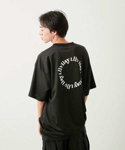 iisy(イージー)の「LUV×iisyコラボプリントTシャツ(Tシャツ/カットソー・メンズ・ホワイト/ブラック・S/M/L)」の12枚目の写真