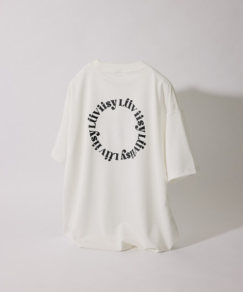 iisy(イージー)の「LUV×iisyコラボプリントTシャツ(Tシャツ/カットソー・メンズ・ホワイト/ブラック・S/M/L)」の11枚目の写真