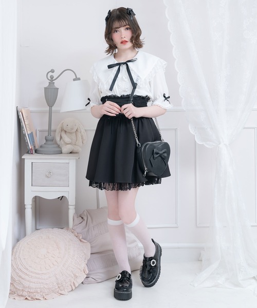 DearMyLove（ディアマイラブ）の「刺繍レースフリルセーラー