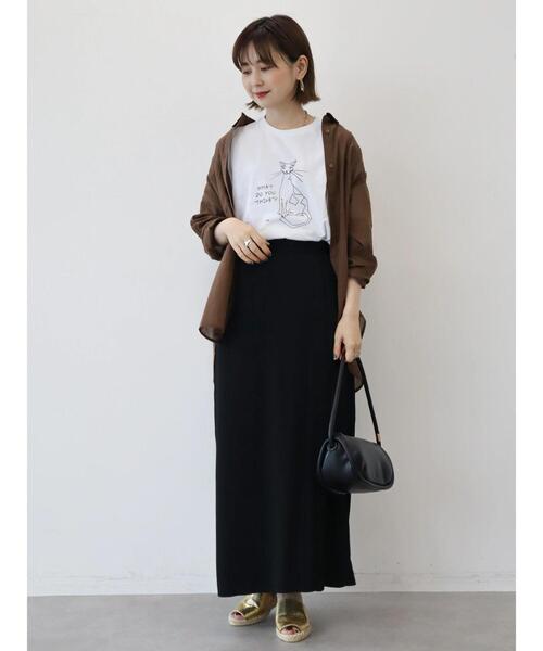 AMERICAN HOLIC(アメリカンホリック)の「CATS ART THINKING(Tシャツ/カットソー・レディース・ホワイト・L/M)」の6枚目の写真