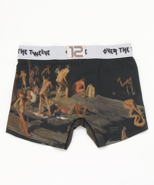 OVER THE TWELVE（オーバーザトゥウェルブ）の「OVER THE TWELVE（オーバーザトゥエルブ）GEORGE BELLOWS（その他アンダーウェア/インナー・メンズ・ブラック/ブラウン・L/M）」の3枚目の写真