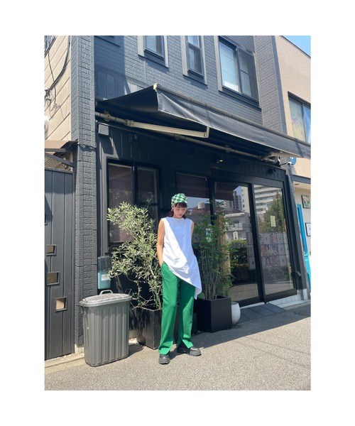 BLACK BY MOUSSY（ブラックバイマウジー）の「【WEB限定】slit sweat pants（スリットスウェットパンツ）（スウェットパンツ・レディース・ベージュ/パープル/グリーン/ライトブラック・FREE）」の13枚目の写真