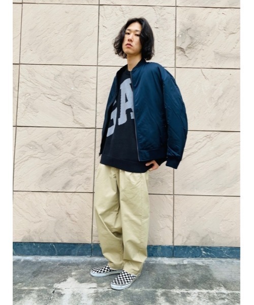 GAP（ギャップ）の「オーバーサイズ GAPロゴ セーター (ユニセックス)（ニット/セーター・メンズ・ブラック/ブラウン/ブルー・L/XS/S/M/XL/XXS）」の16枚目の写真