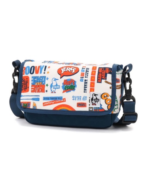 CHUMS(チャムス)の「【CHUMS/チャムス】 Small Camera Shoulder Sweat Nylon(ショルダーバッグ・レディース・ネイビー/イエロー/その他1/ブラック/グレー/その他2/その他3・FREE)」の6枚目の写真