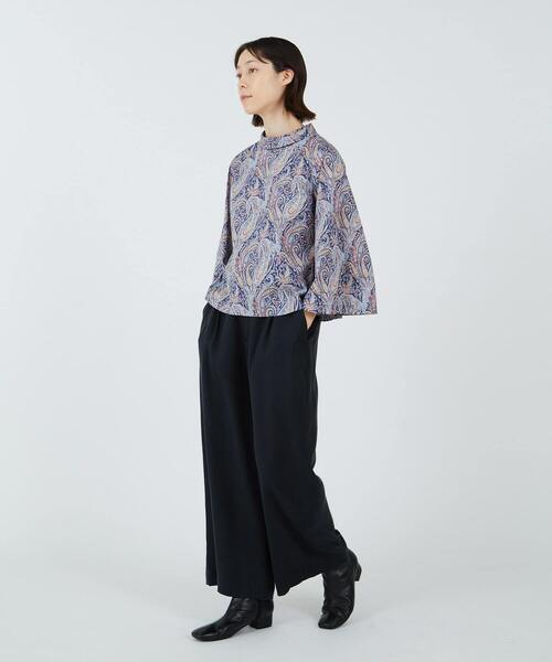 ADIEU TRISTESSE(アデュートリステス)の「ツイルストレートパンツ(その他パンツ・レディース・ブラック/マスタード/カーキ・38)」の18枚目の写真