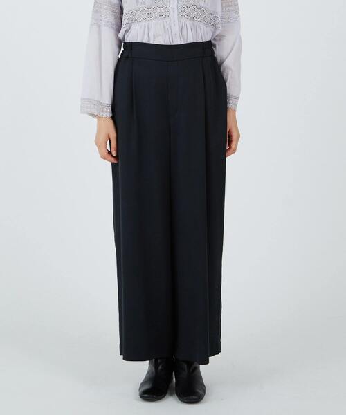 ADIEU TRISTESSE(アデュートリステス)の「ツイルストレートパンツ(その他パンツ・レディース・ブラック/マスタード/カーキ・38)」の22枚目の写真