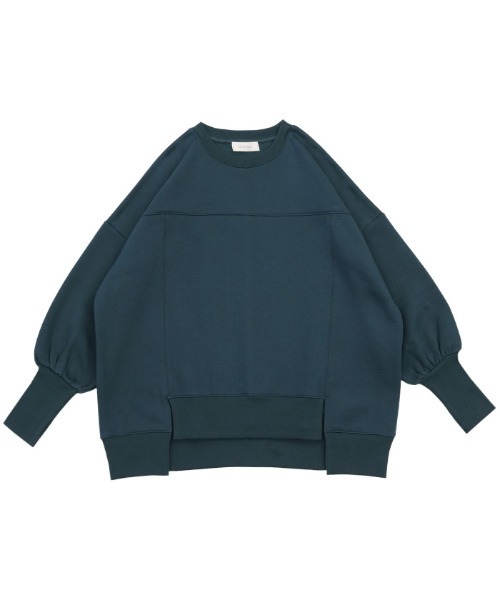 select MOCA（セレクトモカ）の「2022 AW 裏起毛切り替えデザインビッグプルオーバー（スウェット・レディース・アイボリー/ブルーグリーン/ブラック・FREE）」の20枚目の写真