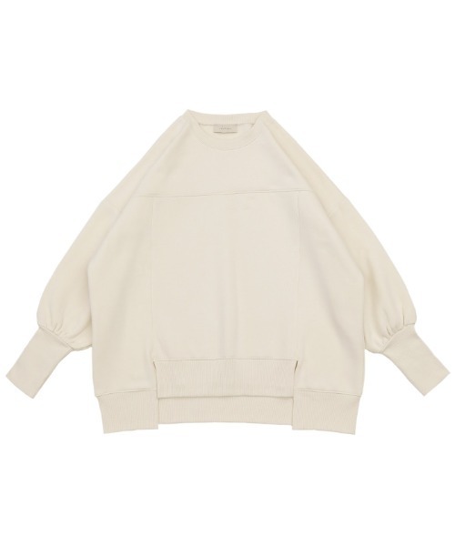 select MOCA（セレクトモカ）の「2022 AW 裏起毛切り替えデザインビッグプルオーバー（スウェット・レディース・アイボリー/ブルーグリーン/ブラック・FREE）」の22枚目の写真