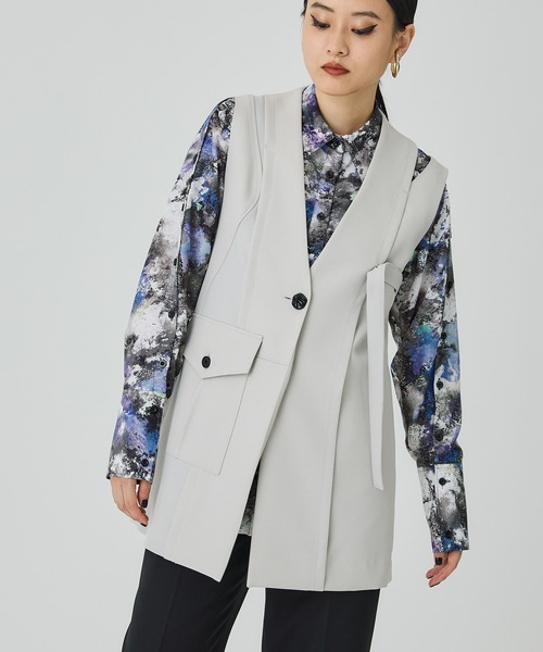 美品united Tokyoバックデザインオーバーベスト グレー MENS】グッズ Collection: ｜UNITED TOKYO ONLINE STORE